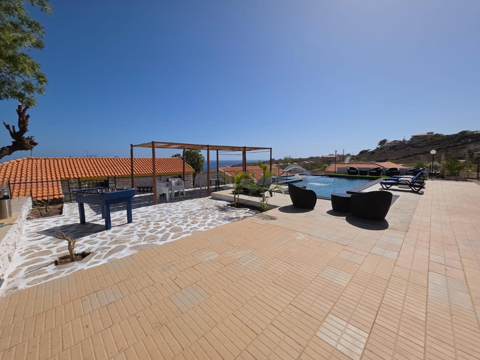 Encosta Azul Apartment Cidade Velha Bagian luar foto