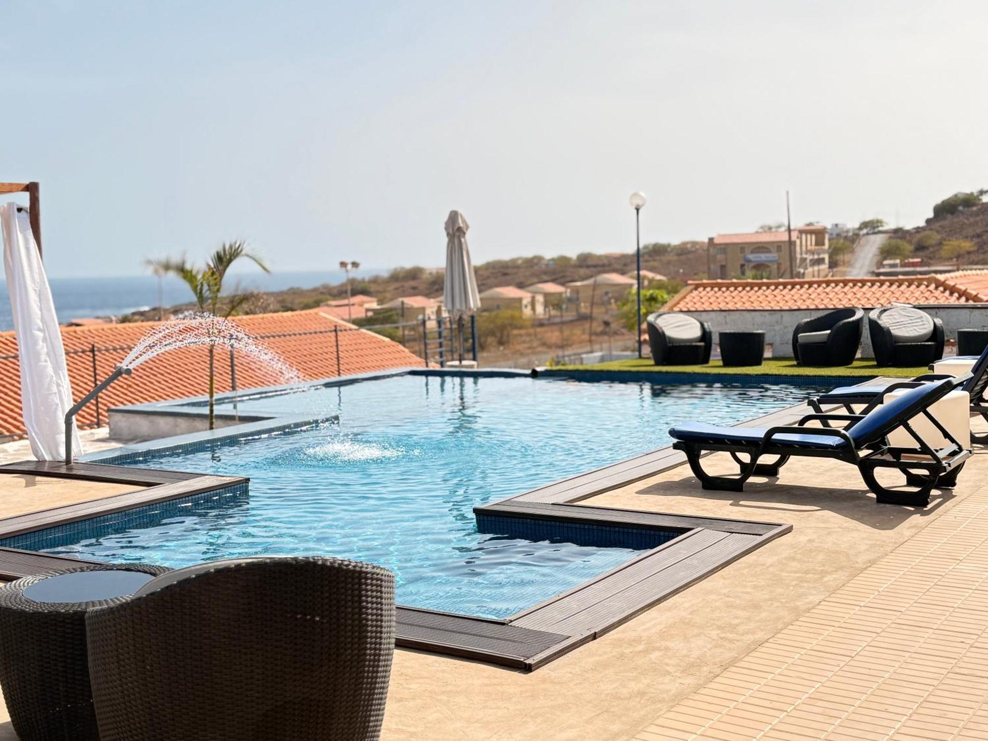 Encosta Azul Apartment Cidade Velha Bagian luar foto